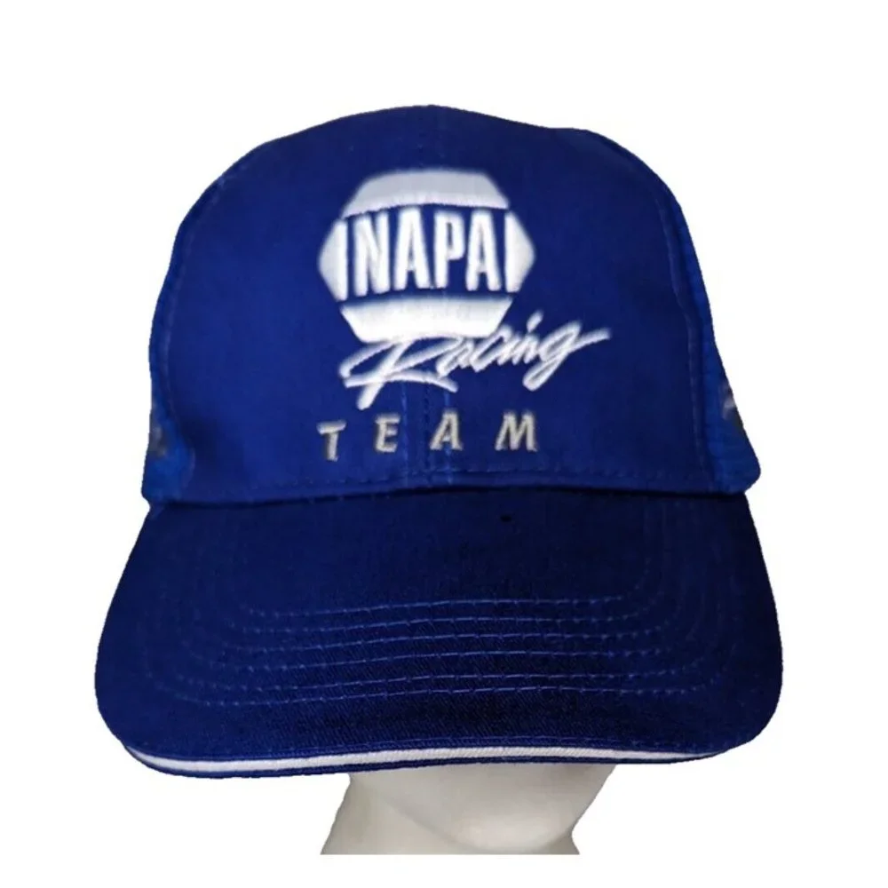 NAPA Racing Team Blue Hat Cap NHRA Arca West NASCAR Outlaws Adjustable NEW